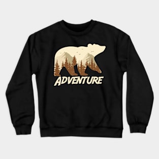 Adventure Fun In The Outdoors Crewneck Sweatshirt